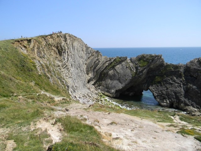 Stair hole Lulworth Crumple-Dorset