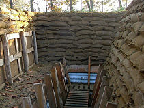 Passchendaele Museum British Trench 