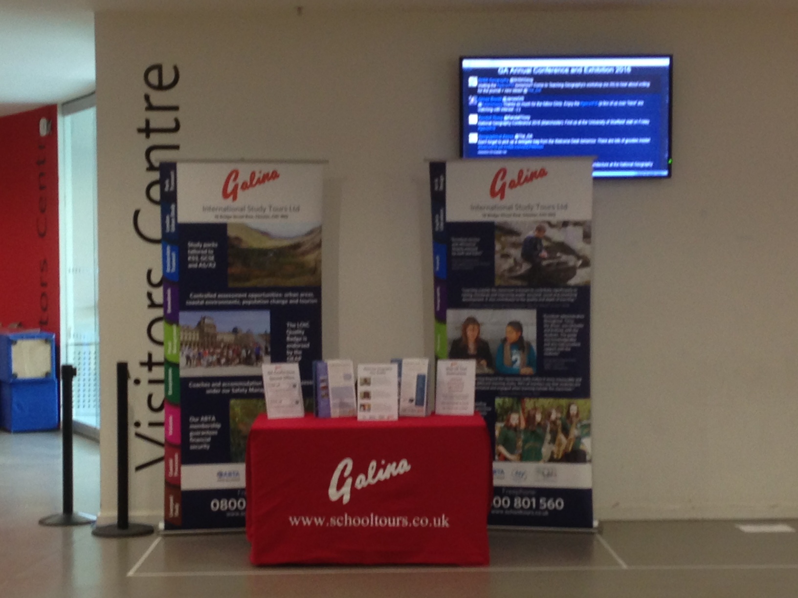 Galina Tours exhibiting at GA Conference