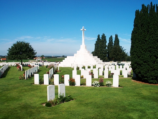 Tyne Cot Cemetery Battlefield Burials